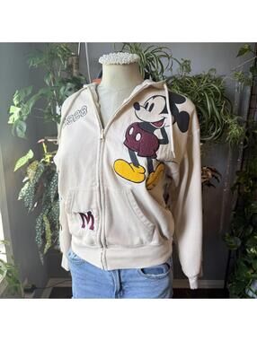 Disney Mickey Mouse Zip-Up Hoodie Sweatshirt